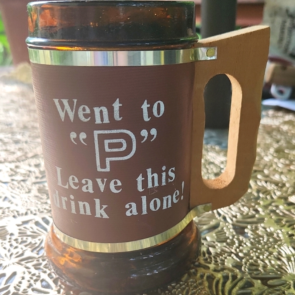 "Went to P" Classic Glass Mug